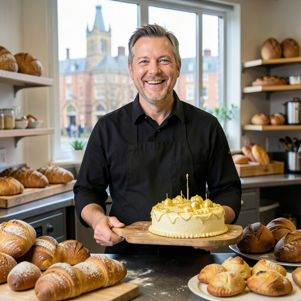 Yorkshire baker Edd Kimber marks 14 years since Bake Off victory